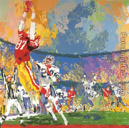 The Catch painting - Leroy Neiman The Catch art painting